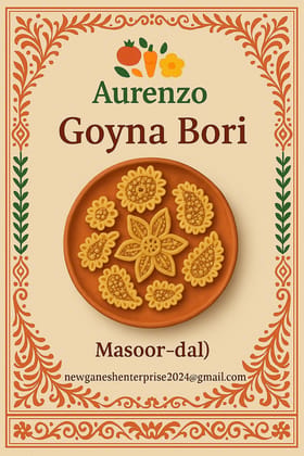 Aurenzo Masoor Dal Goyna Bori 