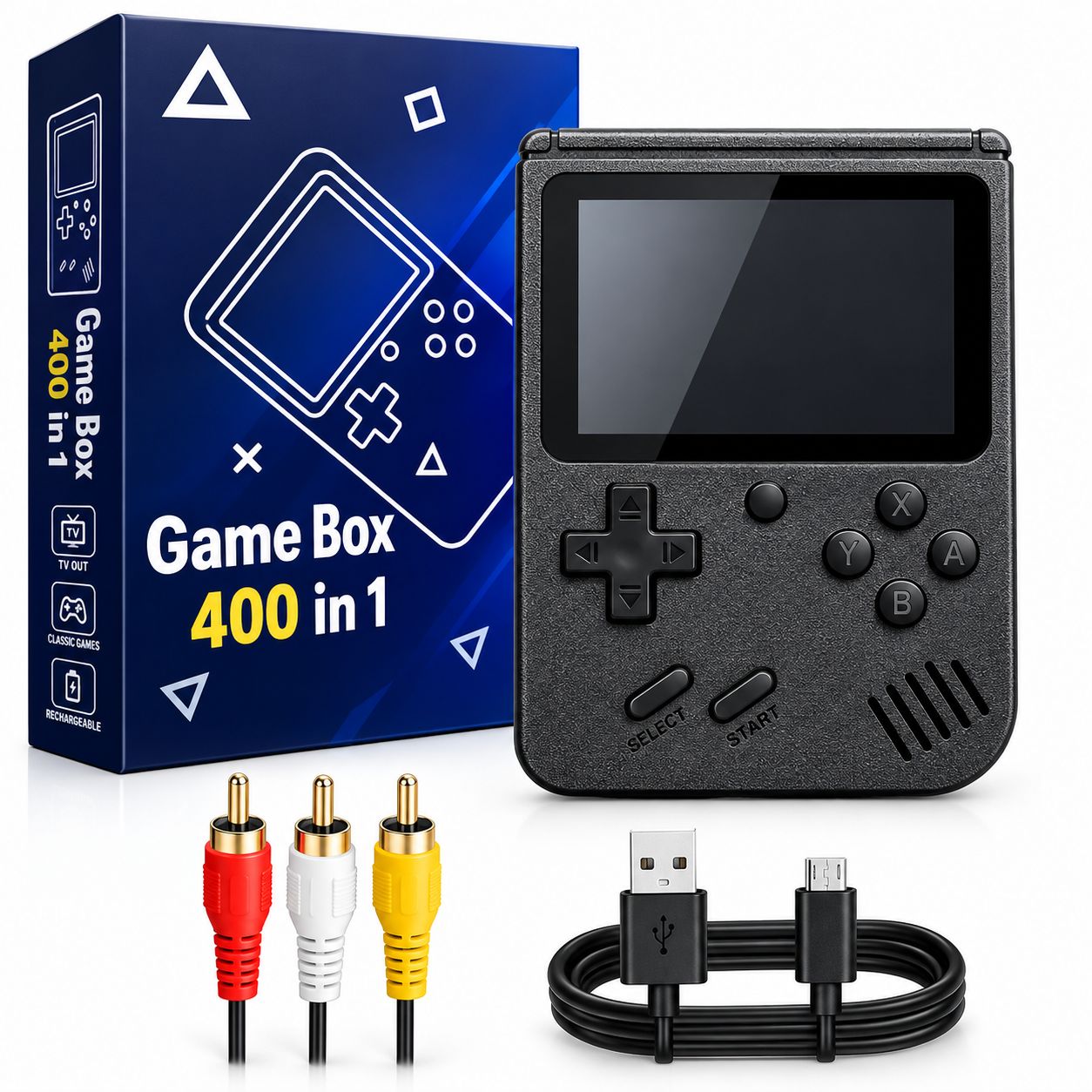 Mini Explorer 400 in 1 Handheld Game Console