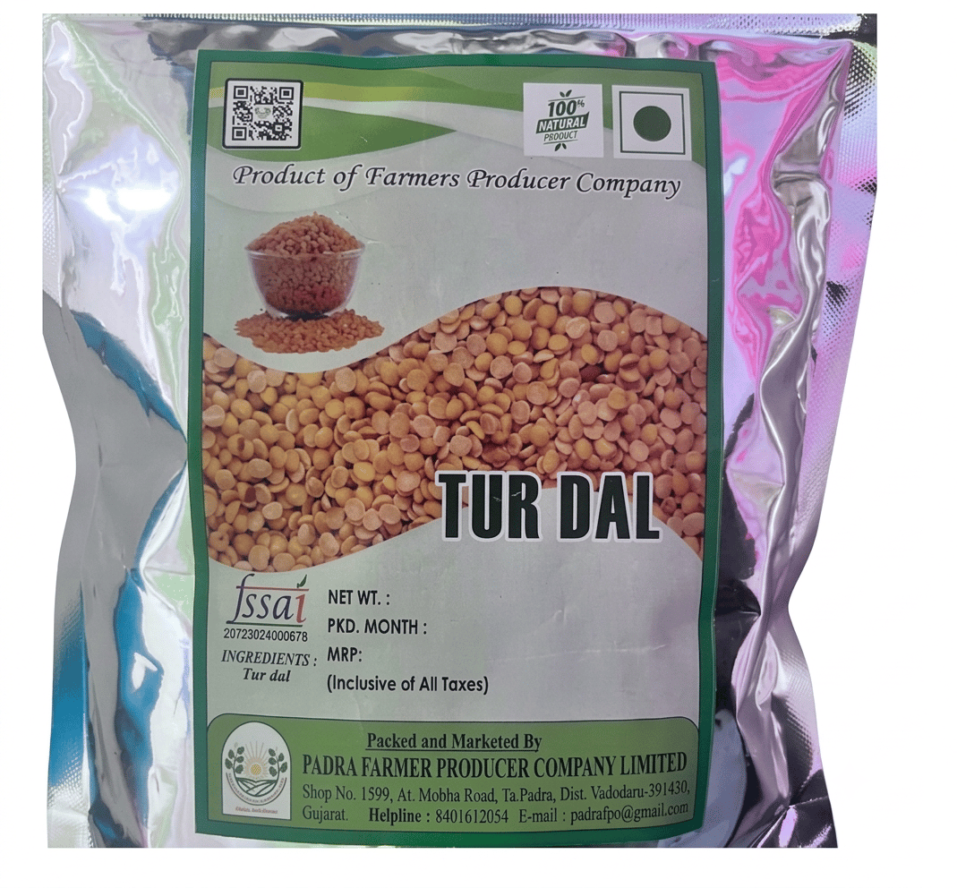  Organic Toor Dal 500 Gram