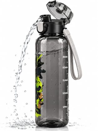 Marvel Avengers Reusable Sipper Water Bottle with Carry Strap