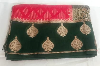 Traditional Silk Blend Saree