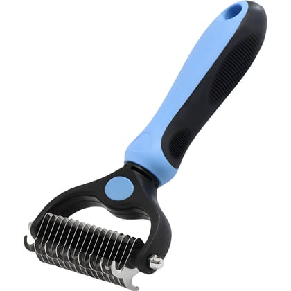 Heavy Duty Pet Grooming Undercoat Comb for Dogs & Cats | Pet Deshedding & Hair Removal Comb | Grooming Tool for Loose Fur (Original)