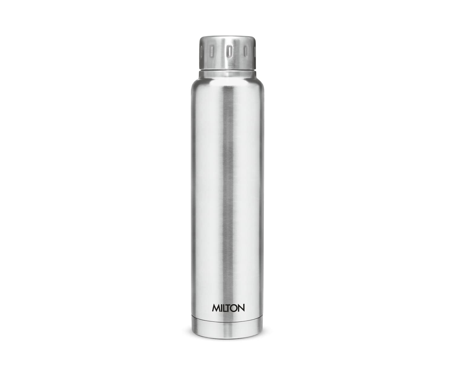 Milton Elfin Thermosteel 750 ml Water Bottle, 24 Hr Hot and Cold I Leak Proof Lid, ISI Certified I Vacuum Insulated I for Office, Gym, School I Silver