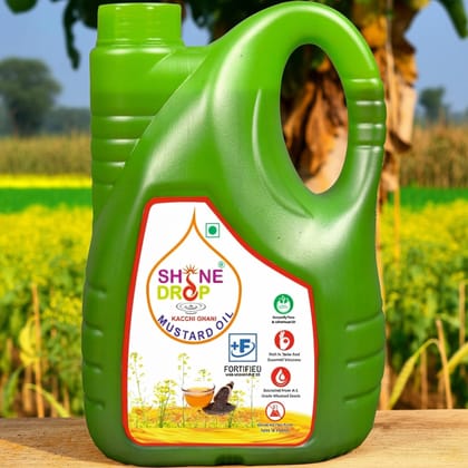 Shine Drop Kacchi Ghani Mustard oil 2 Liter 
