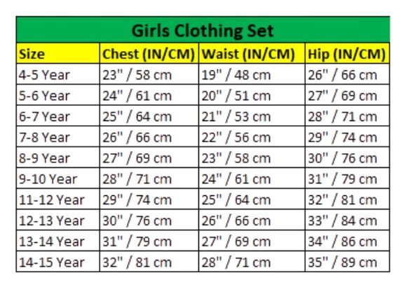 Size Guide