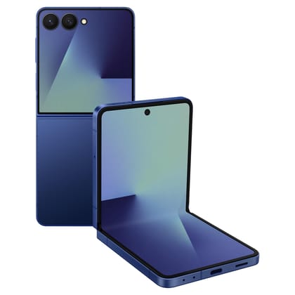 Samsung Galaxy Z Flip7 5G Smartphone with Galaxy AI (Blue Shadow, 12GB RAM, 256GB Storage), Ultra Sleek Design with 50MP High-Resolution Camera, Exynos 2500, Google Gemini Samsung Galaxy Z Flip7 5G Smartphone with Galaxy AI (Blue Shadow, 12GB RAM, 256GB Samsung Galaxy Z Flip7 5G Smartphone with Galaxy AI (Blue Shadow, 12GB RAM, 256GB Storage), Ultra Sleek Design with 50MP High-Resolution Camera, Exynos 2500, Google Gemini Samsung Galaxy Z Flip7 5G Smartphone with Galaxy AI (Blue Shadow, 12GB RAM, 256GB