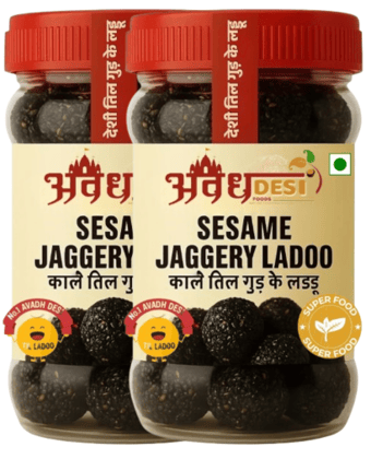 AVADH DESI FOODS – Classic Desi Til Ladoo | Old Traditional Taste Makarshankranti Special | Natural & Preservative Free | Black Till AVADH DESI FOODS – Classic Desi Til Ladoo | Old Traditional Taste Makarshankranti Special | Natural & Preservative Free | Black Till