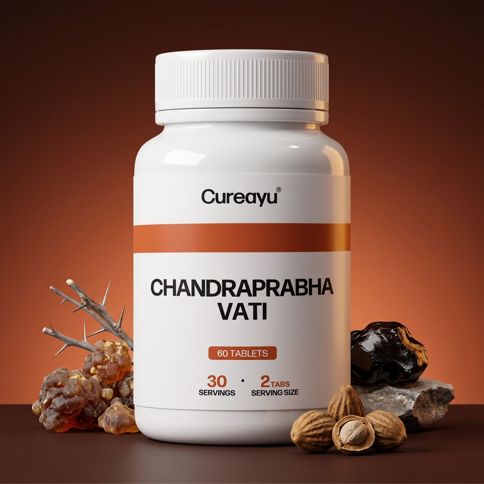 Cureayu Chandraprabha Vati Tablets| Ayurvedic Support for Kidney Health | Promotes Urinary Flow