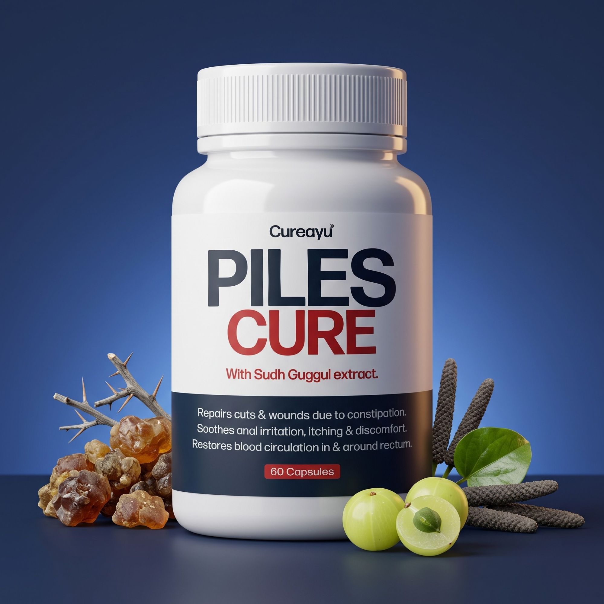 Piles Cure Capsules | For Bawasir & Eases bowel movement