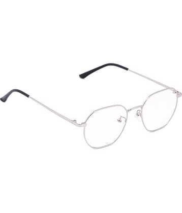 Admire Silver Full Rim Round Computer Glasses ( Pack of 1 )