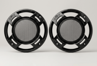 Subwoofer Speaker Grill/Jali (Set of 2) 6.5 Inch Black PVC Speaker Grill ,Round Black Mesh For Car Subwoofer, DJ ,Home Theater