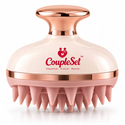 Scalp Massage Brush – Soft Silicone Head Massager for Relaxation & Hair Care