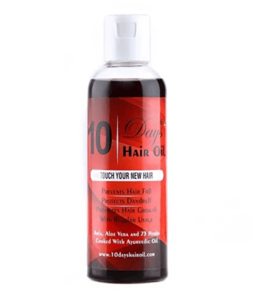 Elegantra Naturavives 10 Days Hair Oil – Best Ayurvedic Hair Growth & Anti-Hair Fall Oil