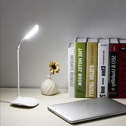 Study Lamp for Students | LED Desk Lamp with Flexible Gooseneck for Reading, Office | Touch Dimmer | Eye-Protection Study Light | Rechargeable Stable Desk Lamp Study Lamp for Students | LED Desk Lamp with Flexible Gooseneck for Reading, Office | Touch Dimmer | Eye-Protection Study Light | Rechargeable Stable Desk Lamp