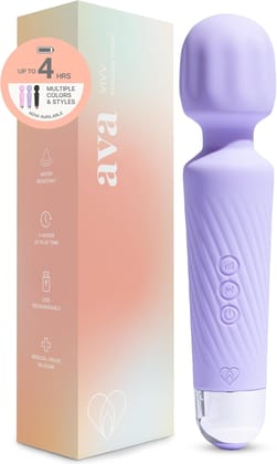 Vibrator Sex Toys – Battery Life 4 Hours | Water Resistant Body Safe Silicone | Clitoral Vibrators Couples Sex Toy with Multi Patterns & speeds Vibrator for Women - Purple