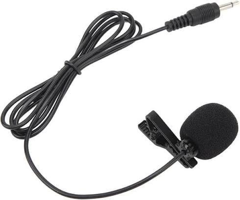 Wired Collar Microphone with Clip for Mobile, YouTube, Vlogging, Recording & Online Classes
