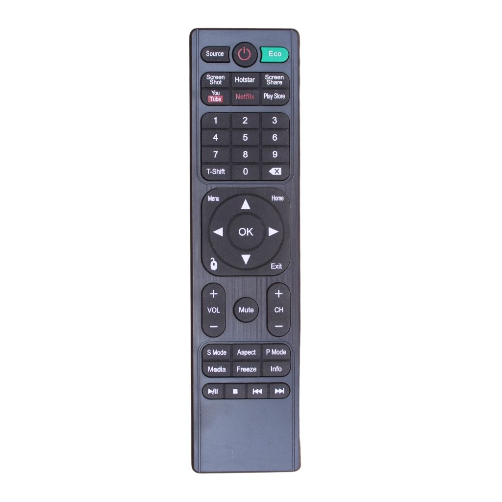 V3Deals Remote Control Compatible with Hotstar BPL, BTL, Power Guard, Treeview, Mitsun, Akai, Mitashi, Intex Smart Led/LCD Tv (China LED 359)