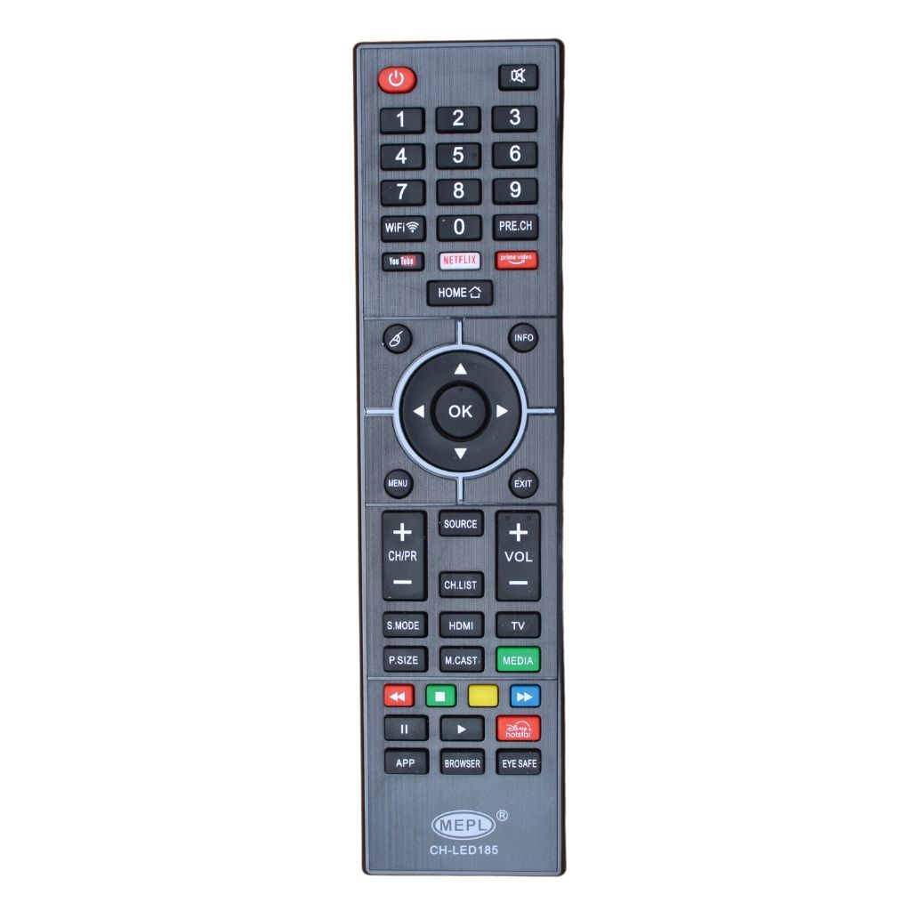 V3Deals Remote Control Compatible with Foxsky/Hyger/Skywall/China/Chinese Assembled LED/LCD/Android Smart TV (China LED 185)