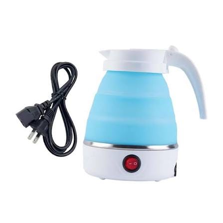 Compact Foldable Electric Water Kettle for Travel & Home