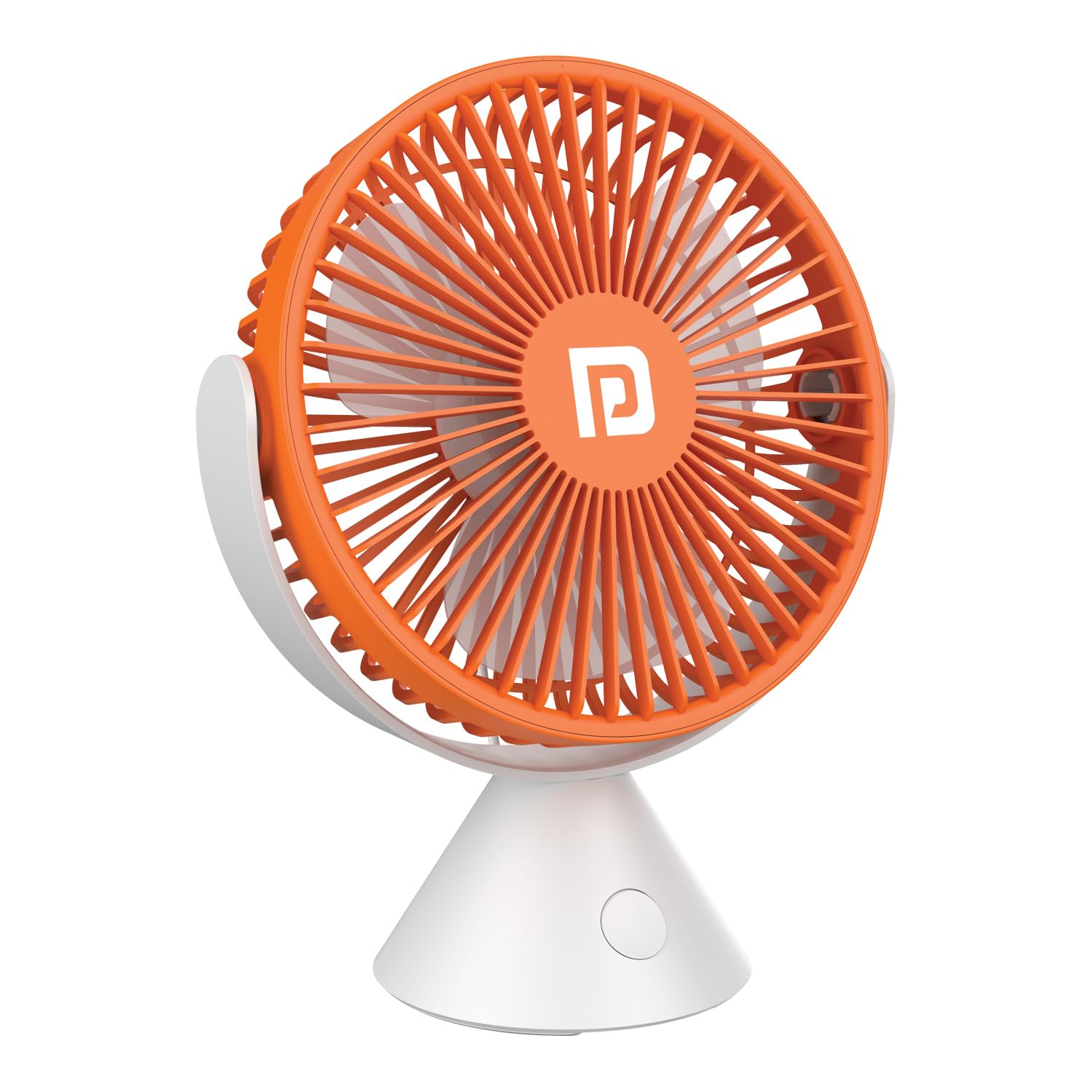 Portronics Aero Breeze 2 in 1 Portable Cooling Desk & Ceiling Fan (White)