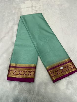Mint Green Saree