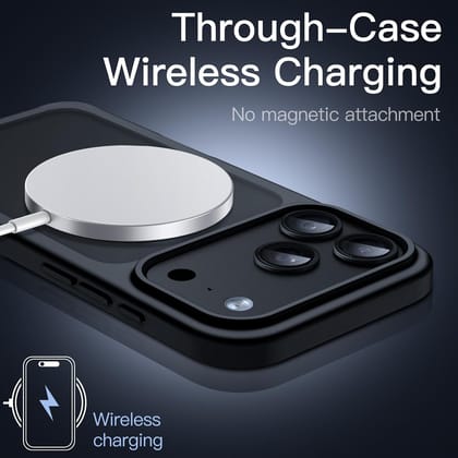 iPhone 18 Pro Black Matte Case Military Grade Drop Protection Cover