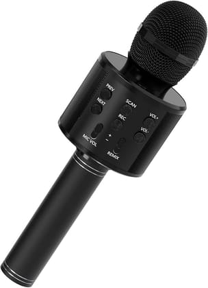 WS-858 Karaoke Portable Singing Bluetooth KTV Wireless Microphone