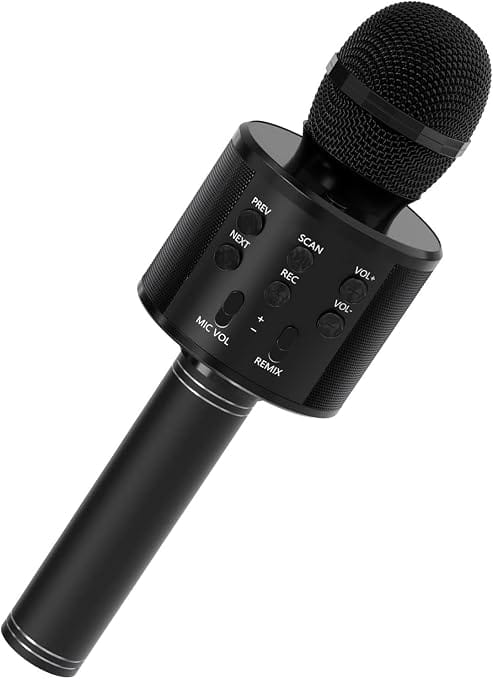 WS-858 Karaoke Portable Singing Bluetooth KTV Wireless Microphone
