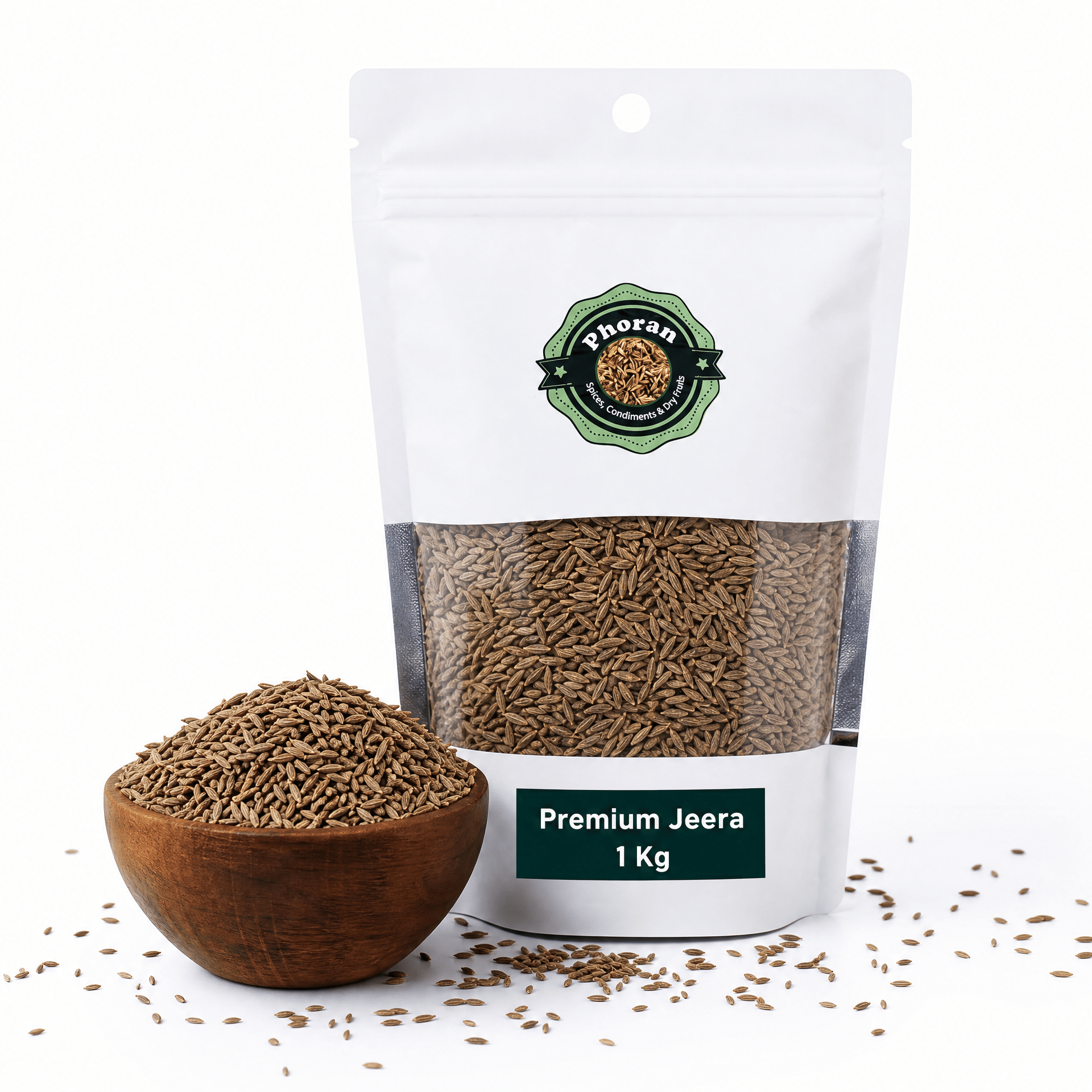 Phoran Premium Jeera - Cumin Seeds- Whole Spice | Phoran
