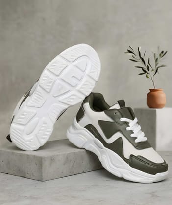 WUGO Women Fashion Sneakers | Stylish Casual & Sports Shoes | Lightweight Comfortable Lace-Up Walking Shoes for Daily Wear, Travel, Gym & Outdoor Activities