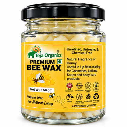 Premium Beewax 100g |Pure Natural Beeswax  |  Skincare, Lip Care | No Chemicals, No Additives