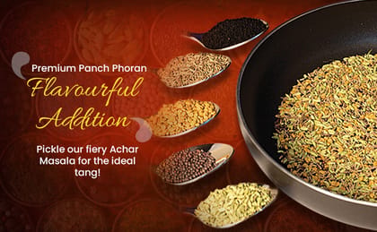 250 gm Panch Phoran Spice Combo Online India - 6 Whole Spices (PACK of Jeera/Kalonji/Kali Rai/Ajwain/Methi/Saunf)| Phoran