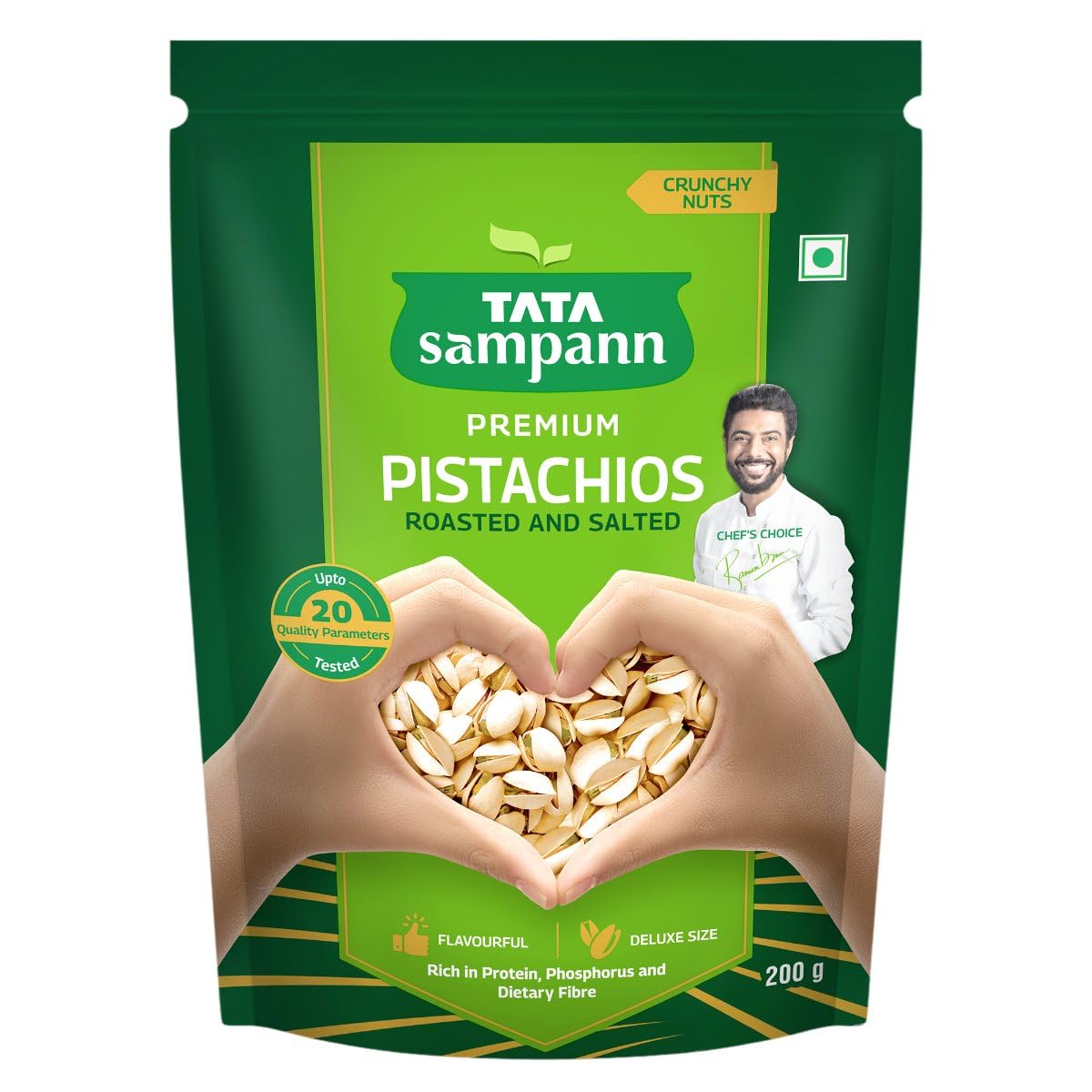 Tata Sampann Pistachios Roasted & Salted 200 g