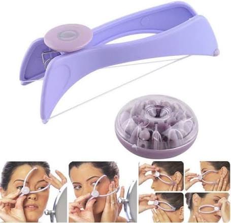 Face & Body Hair Threading System – Manual Hair Removal Tool for Facial & Body Hair