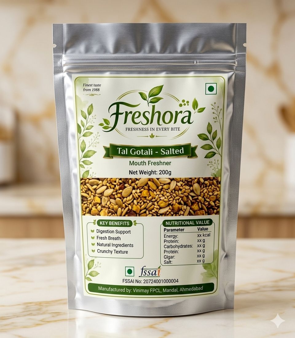 Freshora Mouth Freshner - Tal Variyali Gotli (200 gram Pouch)