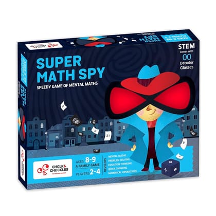 Super Math Detective Board Game for Kids