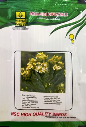 Nsc Edible Marigold Tagetes Minuta Seed,10 Gram TL Seeds