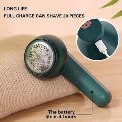 Rechargeable Lint Remover for Clothes | Portable Fabric Shaver for Sweaters, Woolens & Jackets