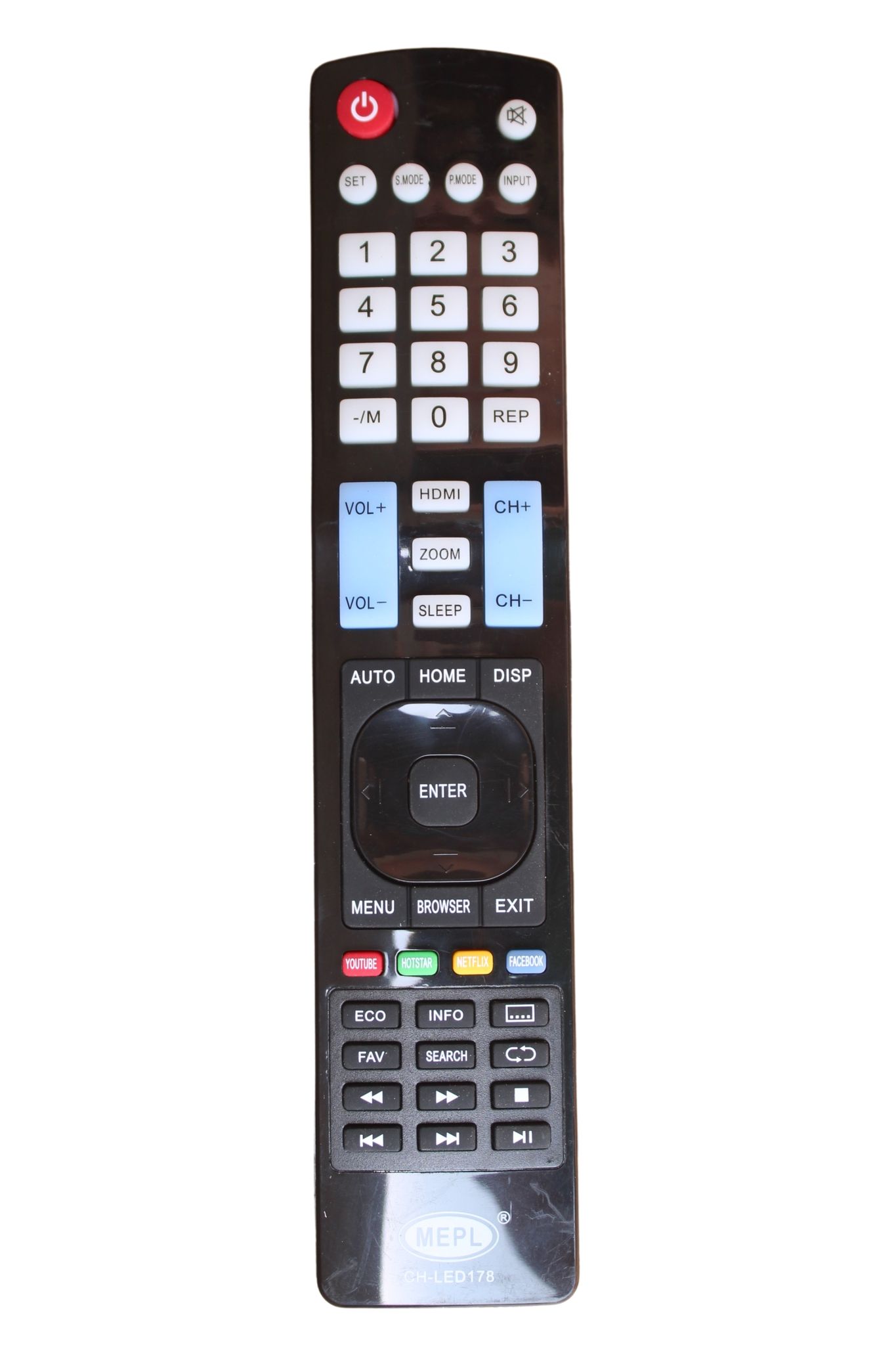 V3Deals Remote Control Compatible for LG LED/LCD/Android Smart Tv Models AKB73756542 AKB73756567 AGF76692608 & other different models (LG LED 178)