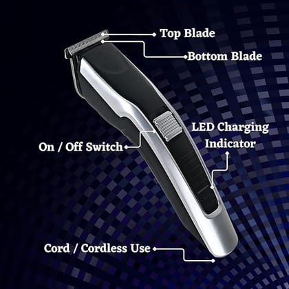 AT-538 Professional Rechargeable Hair Clipper Trimmer