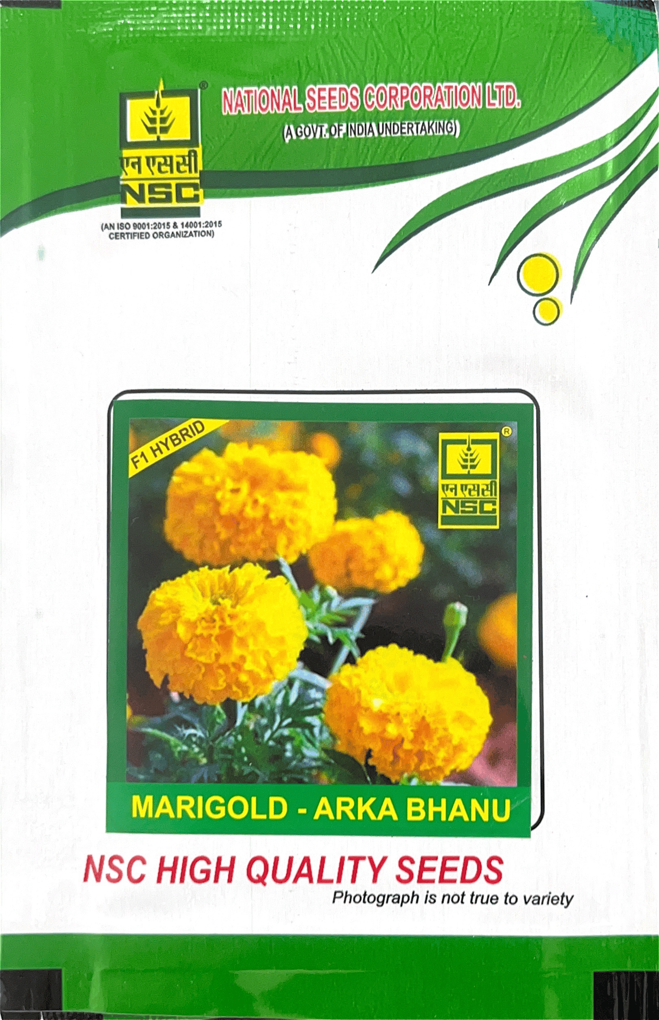 NSC FLOWER MARIGOLD ARKA BHANU TL HYBRID 1 GM