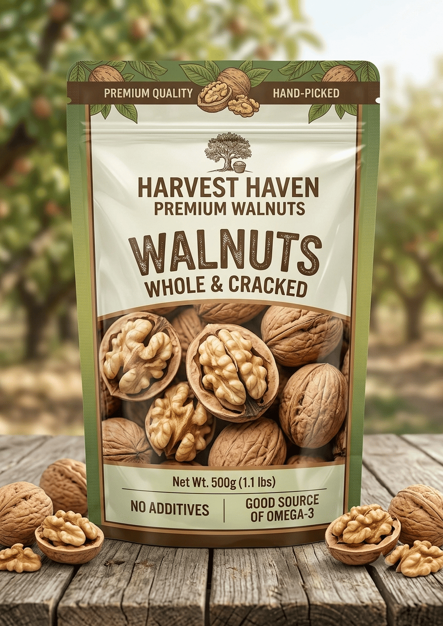 Organic Kashmiri Walnut Kernal 250 Gram