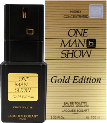 Jacques Bogart One Man Show Gold Edition EDT 100ml for Men Timeless Masculine Premium Fragrance