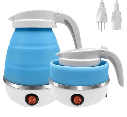 Portable Foldable Electric Kettle for Travel, Home and Office