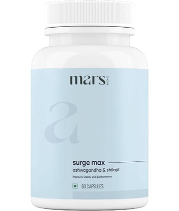 Mars by GHC Himalayan Shilajit Capsules with Ashwagandha for Immunity, Strength & Stamina