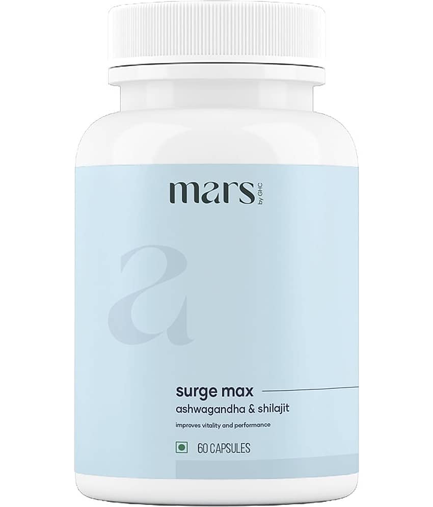 Mars by GHC Himalayan Shilajit Capsules with Ashwagandha for Immunity, Strength & Stamina