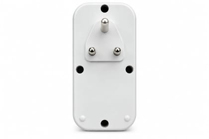 LKC Universal Multiplug Adapter with Dual USB Ports, 2.4A Max