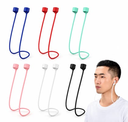 Silicone Anti-Lost Neck Strap for AirPods pack of 1