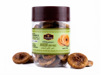 Premium Afghan Dried Figs | Natural Sweetness & Chewy | 250g Premium Afghan Dried Figs | Natural Sweetness & Chewy | 250g