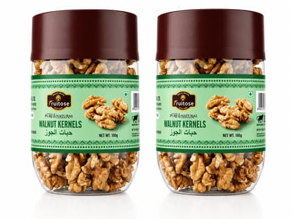 Premium Walnut Kernels (Akhrot Giri) | 100% Natural | 100gx2 Premium Walnut Kernels (Akhrot Giri) | 100% Natural | 100gx2